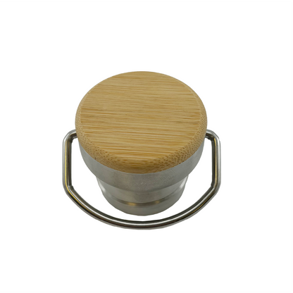 Bambus Deckel für Edelstahl Flaschen 40 mm